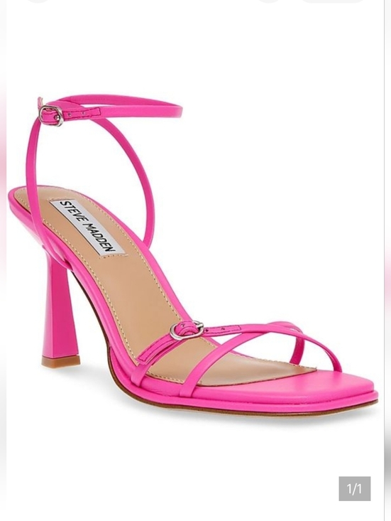 Steve Madden Shoes - Steve Madden Hot Pink Strappy Heeled Sandal